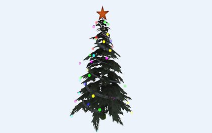Placeable christmasTree