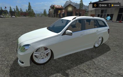 Mercedes E350 converted