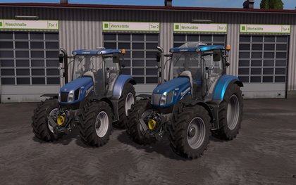 New Holland T6 Tier4a