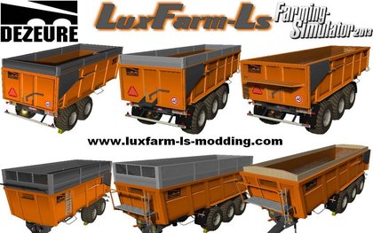 Pack trailer Dezeure TT Luxfarm